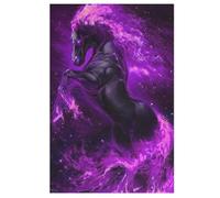 Horse Wooden Jigsaw Puzzle for Adults 1000 Piece Puzzles for Kids Challenging Game 78×53cm
