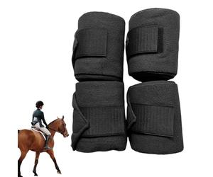 Horse Wrap Boots - 98" Flexible Bandages, Soft Protective Support | Durable Equestrian Protectors for Walking, Training, Jumping, Riding, Caring, Comfortable Premi Support