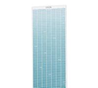 Horse Year 2026 Wall Calendar Feature Reinforced Hanging Design Bright Color Coding and Cultural Festival Notation Hanging Decoration
