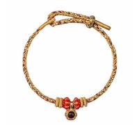 Horse Year Red Bracelet For Women Red String Ankle Rope With Eight Buddha Charms Birth Year Jewelry Mens Digital Sports Watch (D, One Size)