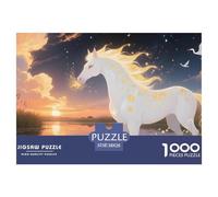 Horse1000Pieces JigsawPuzzlewildlife ForAdult Colourful Brainteasing Age12+byth Challenging The Impossible Difficult Game Uncover The Puzzle 38x26cm/1000pcs