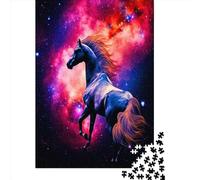 Horse5 Wooden Puzzles 1000 Piece Jigsaw Puzzles for Adults Educational Game Challenge Toy Christmas Eve Gifts 1000pcs (75x50cm)