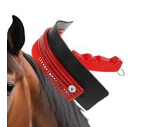 Horseback Comb Brush Squeegee Brush Ergonomic | Curved Horse Sweat Scraper For Cleaning Stables, Boxes, Dogs, Horses, Bodies, Hooves & Paddock