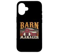 Horseback Riding Design For Equestrian - Barn Manager Case for iPhone 16