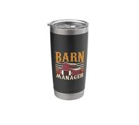 Horseback Riding Design for Equestrian - Barn Manager Stainless Steel Insulated Tumbler