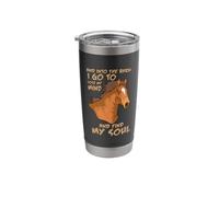 Horseback Riding Design for Equestrian - Into The Barn Stainless Steel Insulated Tumbler