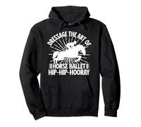 Horseback Riding DRessage Horse Ballet Horse Rider Pullover Hoodie