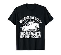 Horseback Riding DRessage Horse Ballet Horse Rider T-Shirt