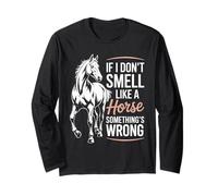 Horseback Riding Horse Rider Equestrian Horse Lover Women Long Sleeve T-Shirt