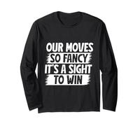 Horseback Riding Moves Fancy Sight to Win Horse Rider Long Sleeve T-Shirt