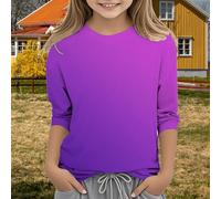 Horseback Riding Tops for Girls Top Crew Neck Shirt Casual Athletic Tops Patterned Sleeve Blouse 314 Years Sleeve Shirt for Kids (PP1, 8-9 Years)