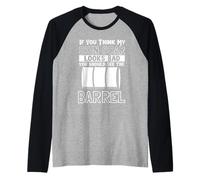 Horseback Rodeo Barrel Racing Western Horse Racing Raglan Baseball Tee