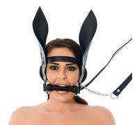 Horsebit Mouth Gag With Reins And Ears