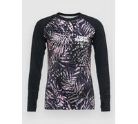 Horsefeathers Mirra Base Layer Top black leaves L