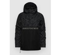 Horsefeathers Tala Anorak floral cheetah L