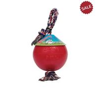 Horsemen's Pride Jolly Ball Romp-N-Roll Dog Toy - Blue - 15cm