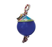Horsemen's Pride Jolly Ball Romp-N-Roll Dog Toy - Blue - 15cm