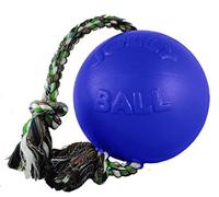 Horsemen's Pride Romp-n-Roll Jolly Ball, 6-Inch, Blue