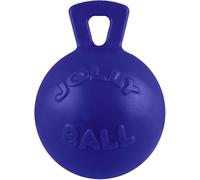 Horsemen's Pride Jolly Ball Tug-N-Toss Dog Toy - Blue - 15cm