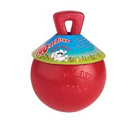 Horsemen's Pride Tug-n-Toss Jolly Ball, 8-Inch, Red