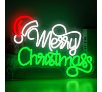 Horseneon Christmas Neon Light Signs - Acrylic LED Signs for Bedroom, Xmas, New Year Parties - Home, Restaurant, Bar, Club