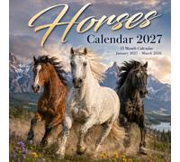 Horses 2027 Calendar: 12-Month Planner