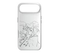 Horses animals picture coloring, painting, drawing Case for iPhone Air