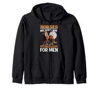 Horses Are God's Way Of Apologizing For Men Zip Hoodie