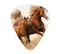 Horses Cubs Two Run,12 Pcs Guitar Pick,3 Different Thickness Plectrums for Acoustic Guitar Bass Ukulele (0.46mm 0.96mm 0.71mm)