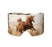 Horses Cubs Two Run, Full Eye Covers Light Blocking Eye Mask Sleep Eye and Ear Muffs