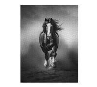 Horses in The Wild Picture Puzzle for Adults, 500 PCS
