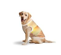 Horses On Pasture At Sundown Casual Pet Sleeveless T-Shirt Dog Vest, Printed Soft Cotton Pet Clothes Breathable T-Shirt Large Dog (3xl-5xl)