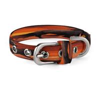 Horses Red Glowing Clouds Pet Collar, Adjustable Dog Collars with Buckle Stainless Steel D-Ring, Comfortable Collar for Small Medium Dogs and Cats