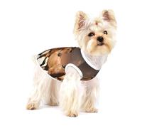 Horses Running,Cotton Sleeveless Pet T-Shirt Soft Stretchy Puppy Breathable Vest,M