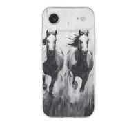 Horses Running in The Wild Compatible with iPhone 17/17 Air/17 Pro/17 Pro Max Case TPU Shockproof Protective Phone Cover