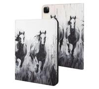 Horses Running in The Wild Slim Case Compatible with iPad 10th 9th 8th 7th Generation 2022 2021 2020 2019 Protective Cover Stand