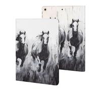 Horses Running in The Wild Slim Case Compatible with iPad 10th 9th 8th 7th Generation 2022 2021 2020 2019 Protective Cover Stand
