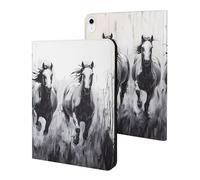 Horses Running in The Wild Slim Case Compatible with iPad 10th 9th 8th 7th Generation 2022 2021 2020 2019 Protective Cover Stand