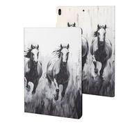 Horses Running in The Wild Slim Case Compatible with iPad 10th 9th 8th 7th Generation 2022 2021 2020 2019 Protective Cover Stand