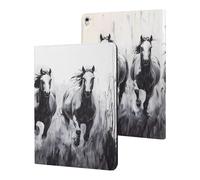 Horses Running in The Wild Slim Case Compatible with iPad 10th 9th 8th 7th Generation 2022 2021 2020 2019 Protective Cover Stand
