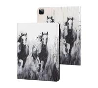 Horses Running in The Wild Slim Case Compatible with iPad 10th 9th 8th 7th Generation 2022 2021 2020 2019 Protective Cover Stand