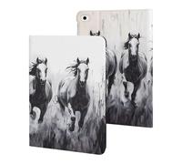 Horses Running in The Wild Slim Case Compatible with iPad 10th 9th 8th 7th Generation 2022 2021 2020 2019 Protective Cover Stand