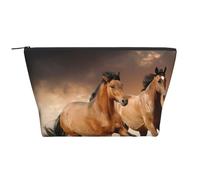 Horses Running, Toiletry Pouch Makeup Bag Cosmetic Bag Portable Travel Toiletry Bag