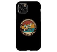 Horses Trotting-Drivers born in 1946 Birthday Harness-Racing Case for iPhone 11 Pro