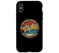 Horses Trotting-Drivers born in 1946 Birthday Harness-Racing Case for iPhone X/XS
