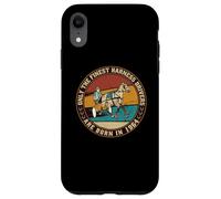 Horses Trotting-Drivers born in 1964 Birthday Harness-Racing Case for iPhone XR