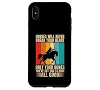 Horses Will Never Break Horse Riding Lover Funny Rodeo Men Case for iPhone XS Max
