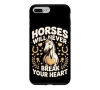Horses Will Never Break Your Heart Dressage Equestrian Case for iPhone 7 Plus/8 Plus
