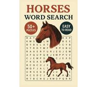 Horses Word Search Book for Adults, Kids & Seniors: 50+ Puzzles Featuring Horse Breeds, Riding Terms, Barn Life & More | Fun Brain Games for ... & Kids in Easy-to-Read Large Print Format
