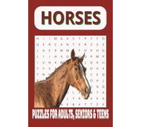 Horses word search book: Word Searches with easy to read print about Horses,Horse Breeds, Horse racing & More | 6 x 9 Inches, 110 Pages | 50+ puzzles...gift for vacation, holidays and free times